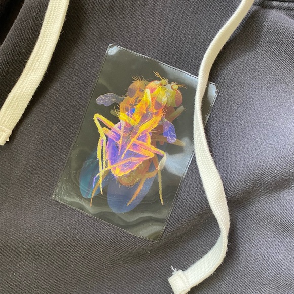 Diesel Graphic Hoodie with Drawstring - Picture 4 of 7